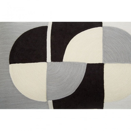 Bozie Ozella Circular Patterned Rectangular Cushion