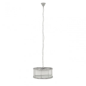 Kensington Townhouse Nickel Pendant Light