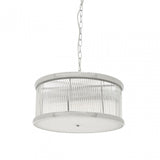 Kensington Townhouse Nickel Pendant Light