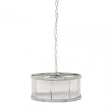 Kensington Townhouse Nickel Pendant Light