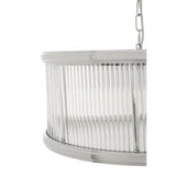 Kensington Townhouse Nickel Pendant Light