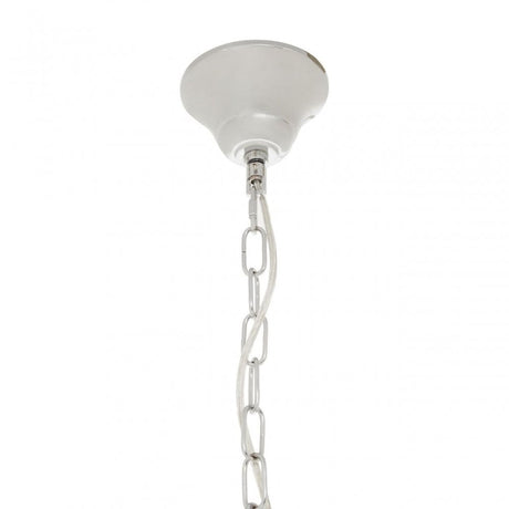 Kensington Townhouse Nickel Pendant Light