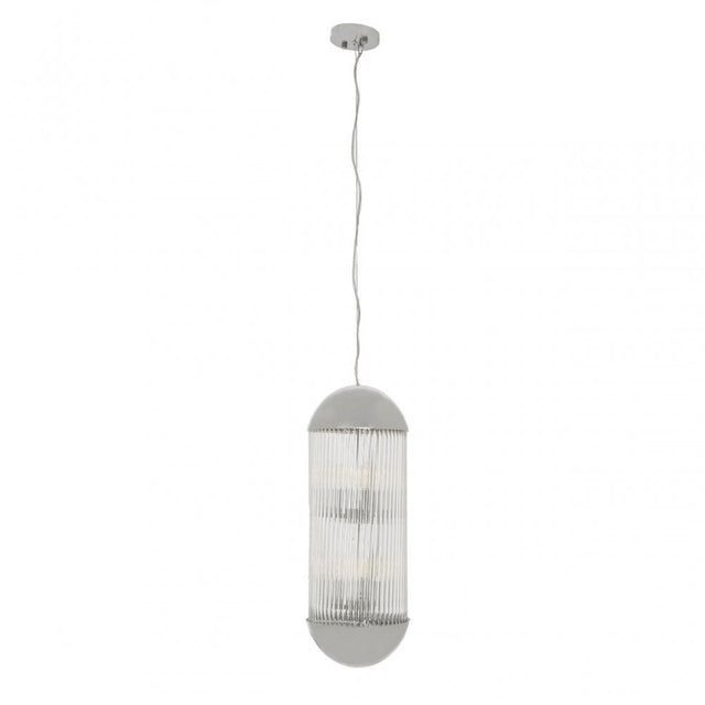 Kensington Townhouse Chrome Pendant Light