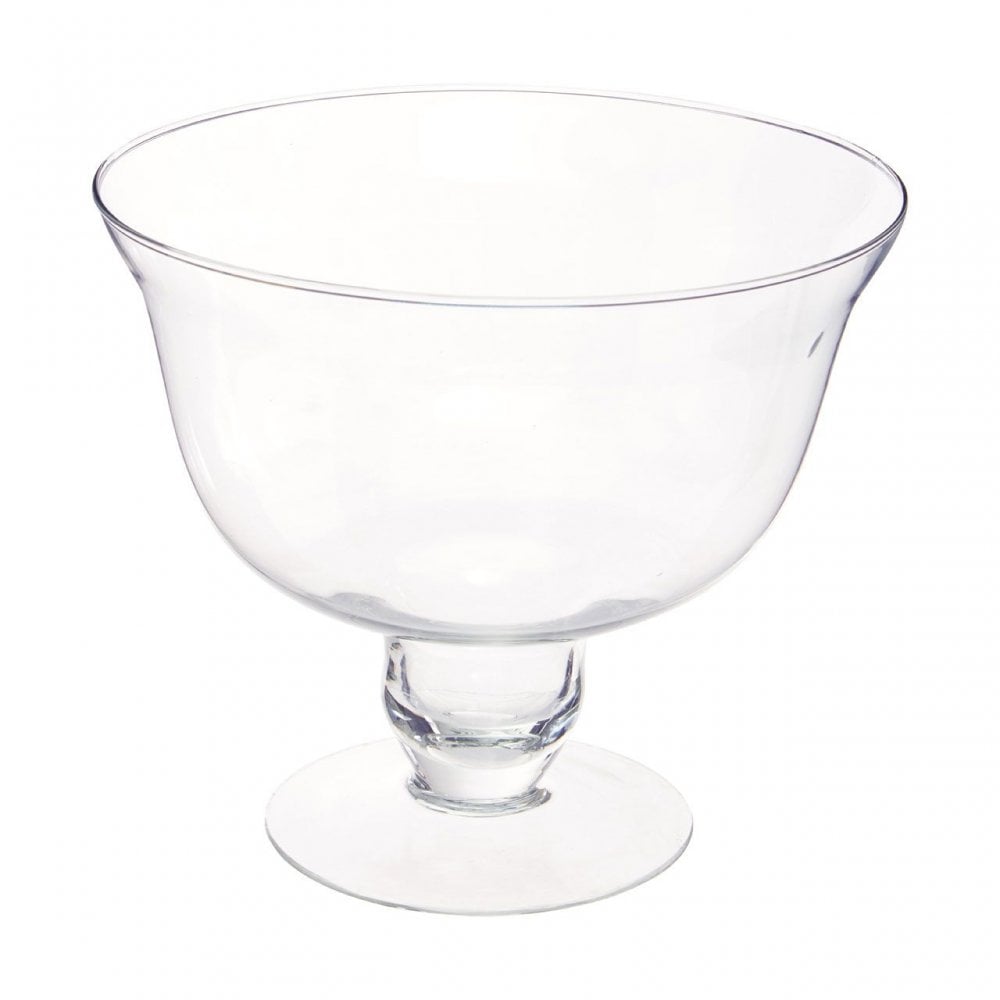 Ambra Clear Glass Tulip Bowl