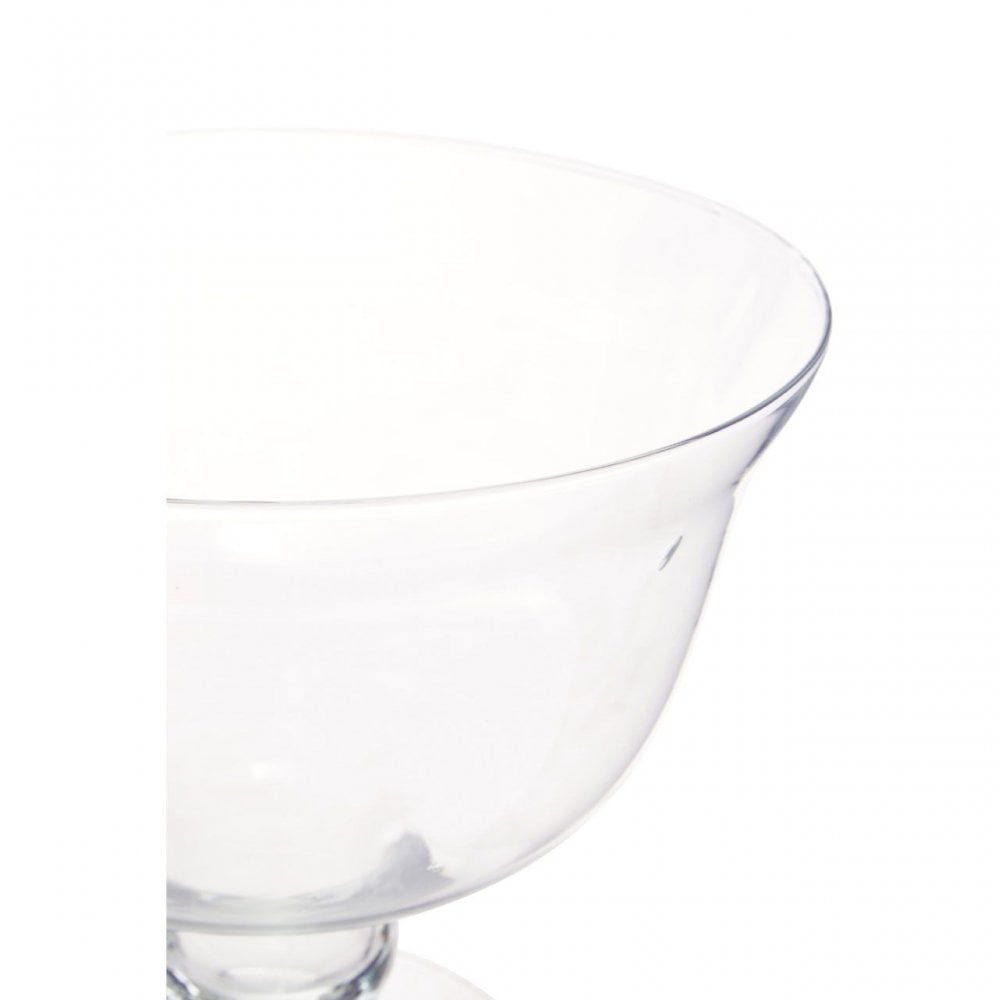Ambra Clear Glass Tulip Bowl