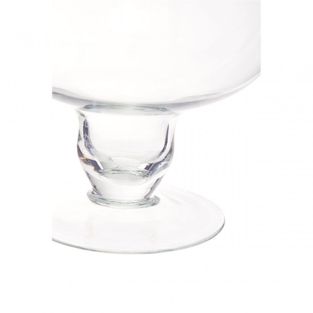 Ambra Clear Glass Tulip Bowl
