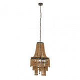 Lapiz Wood Chandelier