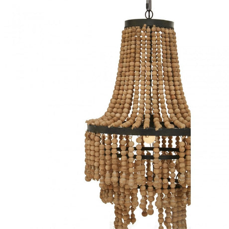 Lapiz Wood Chandelier