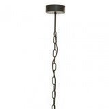 Lapiz Wood Bead Chandelier