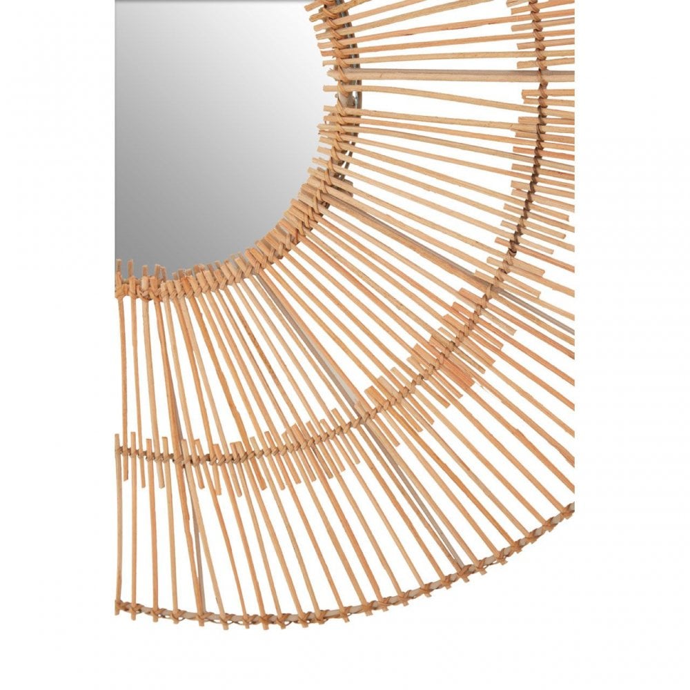Batu Natural Rattan Wall Mirror