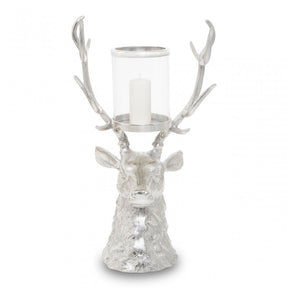 Stag Glass Candle Holder