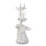 Stag Glass Candle Holder