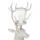 Stag Glass Candle Holder