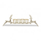 Stag 4 Tea Light Holder