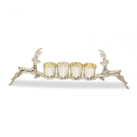 Stag 4 Tea Light Holder