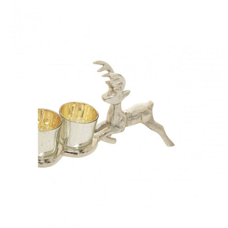Stag 4 Tea Light Holder