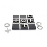 Flos Black And Silver Tic Tac Toe Game