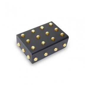Frida Black Finish Large Trinket Box