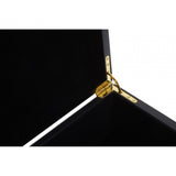 Frida Black Finish Large Trinket Box