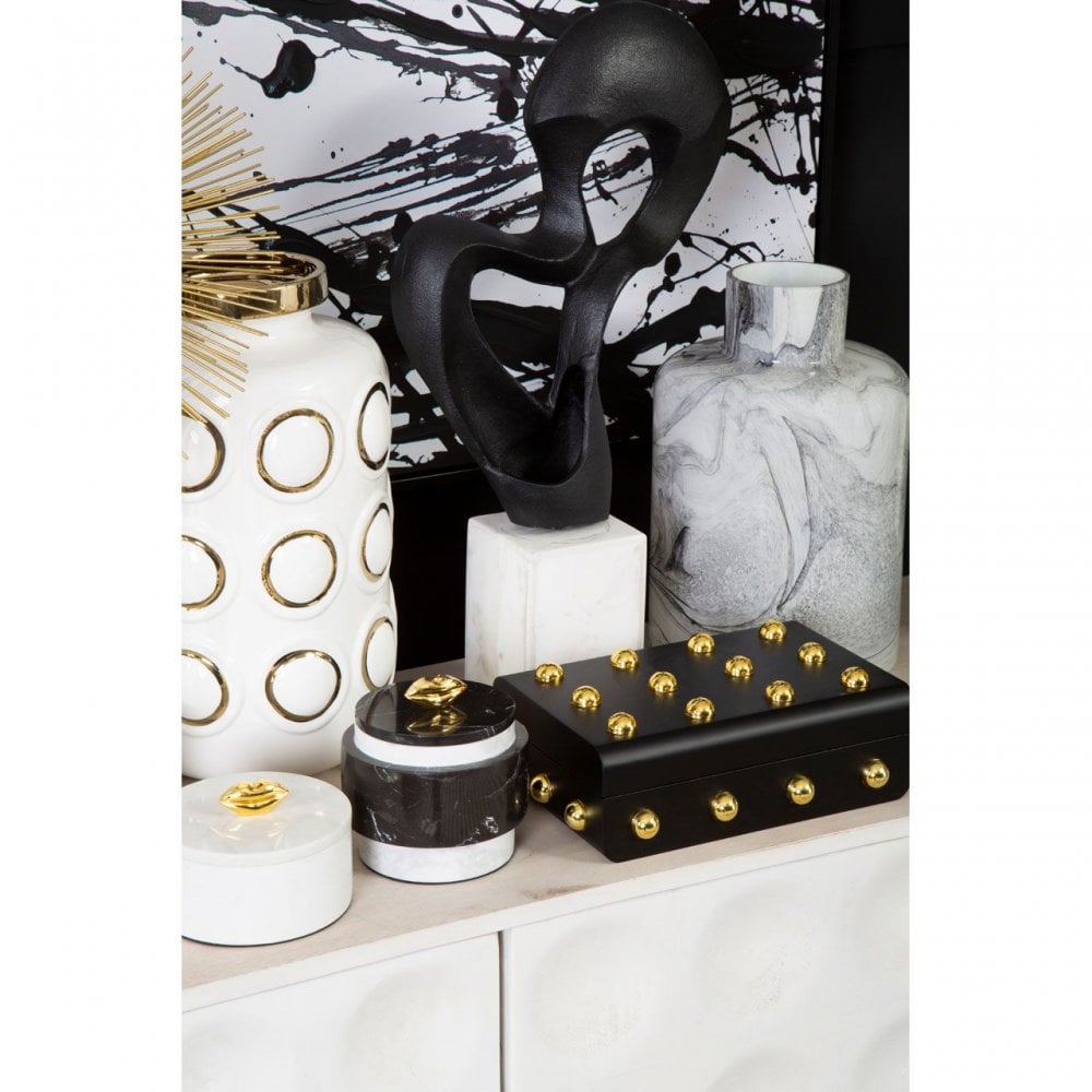 Frida Black Trinket Box