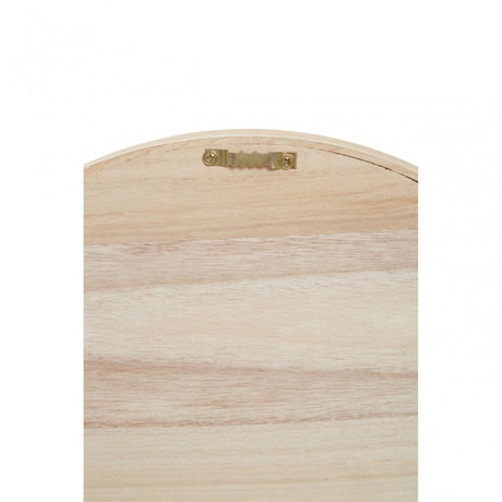 Fiori Mixed Succulents In Wood Wall Planter