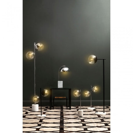 Revive Black Finish Metal Table Lamp