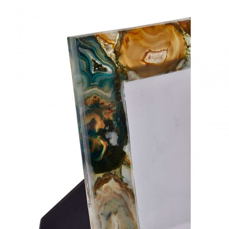 Bowerbird Green Agate Photo Frame 5X7
