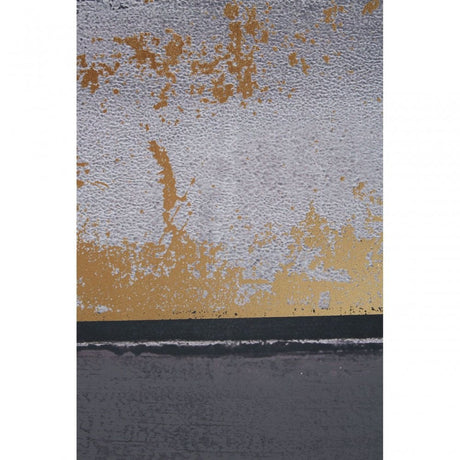 Astratto Grey Oil Paint Wall Artwork