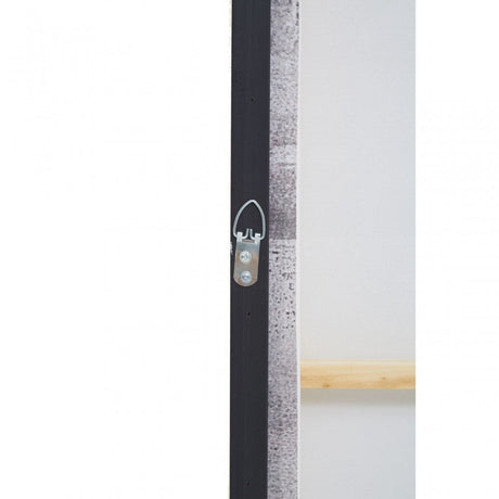 Astratto Grey Oil Paint Wall Artwork