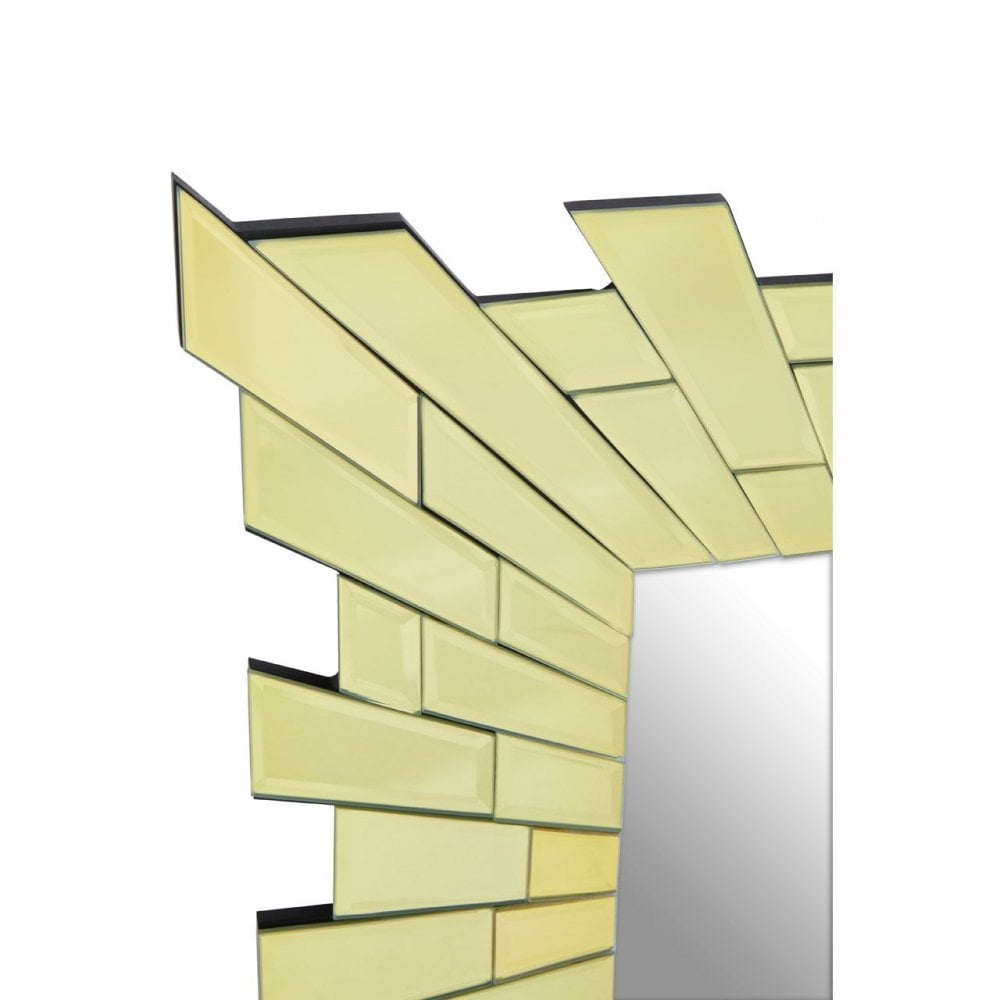 Dia Glitzy Small Square Wall Mirror
