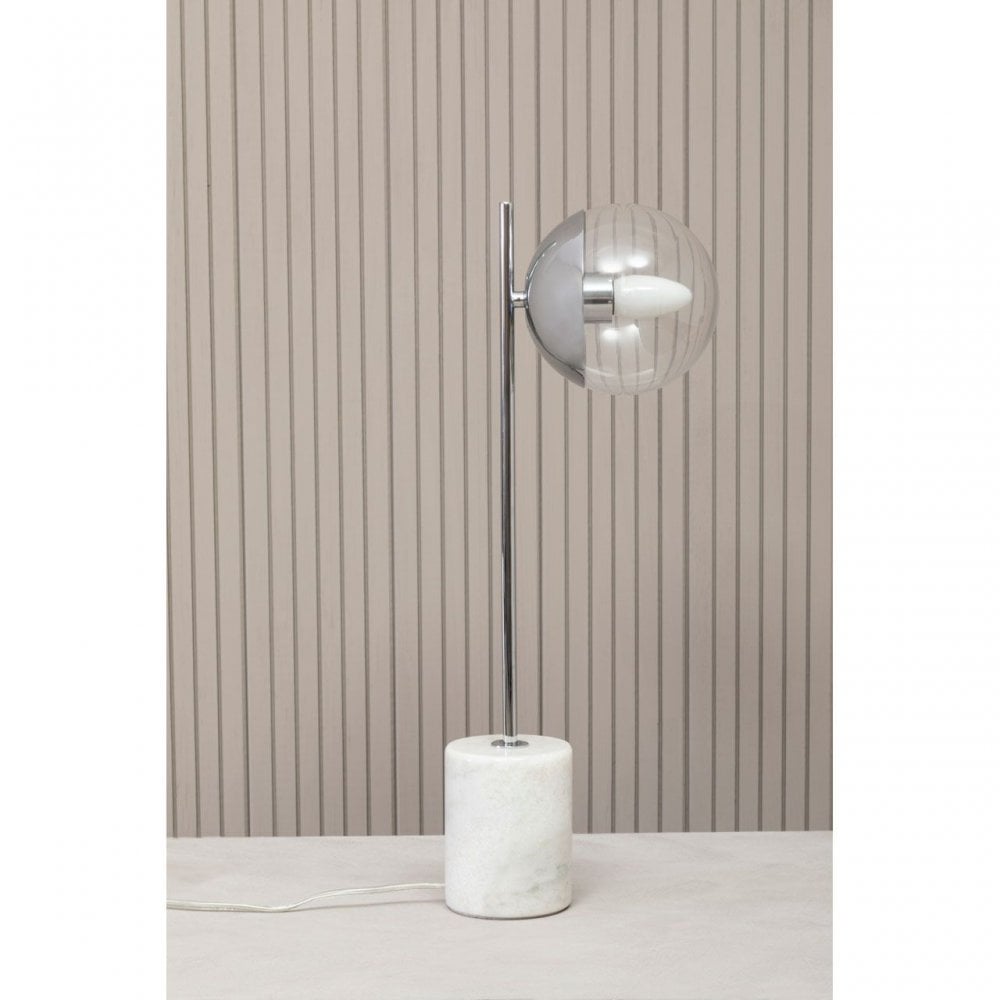 Revive Chrome Finish Table Lamp