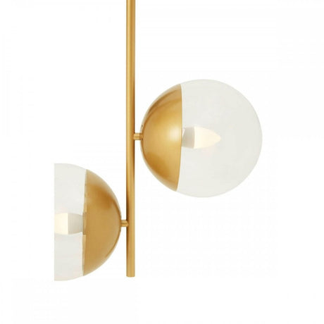 Revive Gold Finish 2 Shades Pendant Light