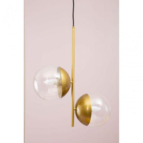 Revive Gold Finish 2 Shades Pendant Light