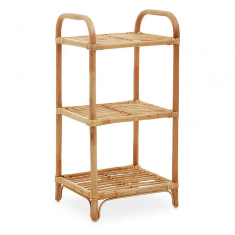 Mataram Natural Rattan Shelf Unit