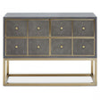 Deskey Four Drawer Console Table