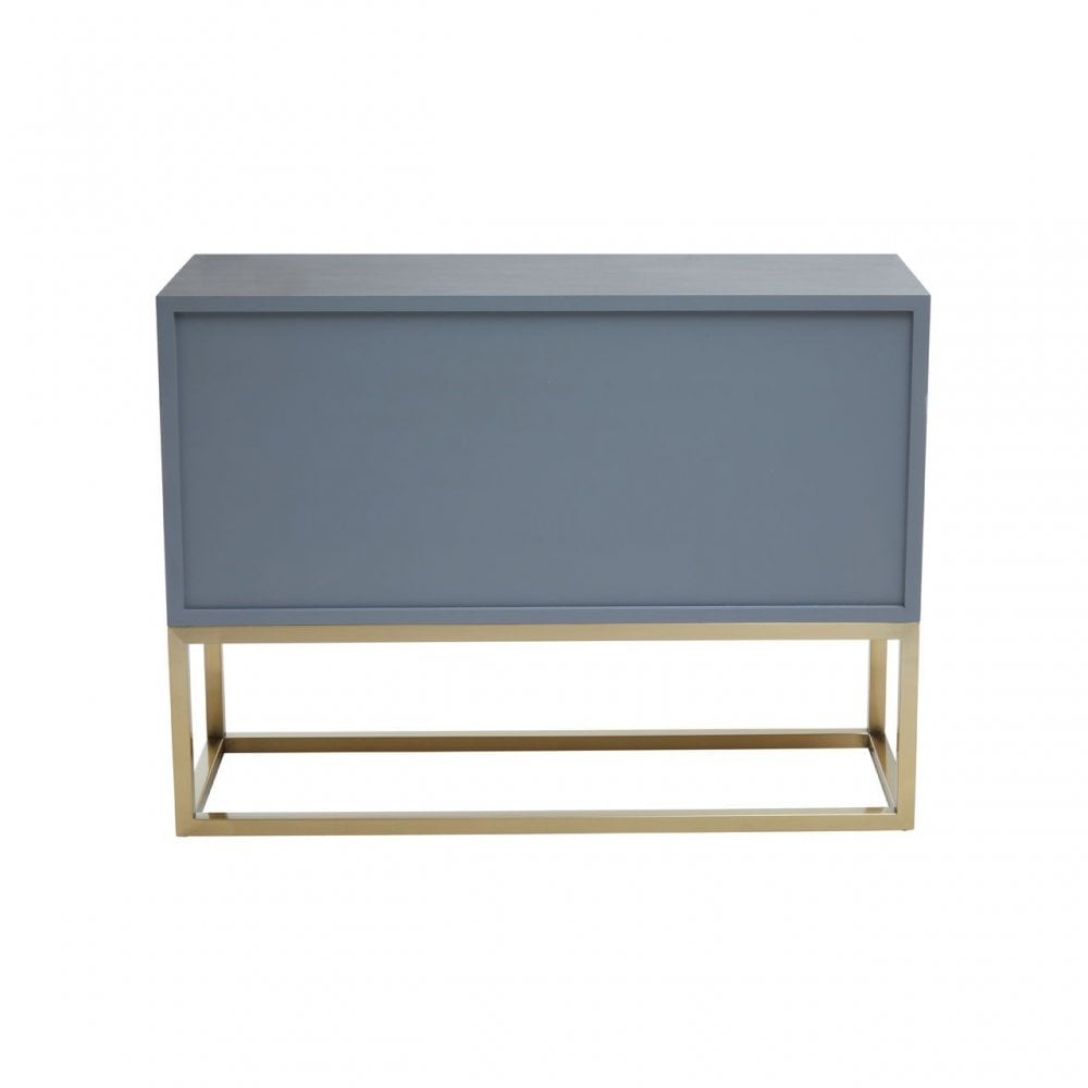Deskey Four Drawer Console Table