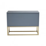 Deskey Four Drawer Console Table
