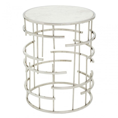 Jaipur Marble Top Side Table