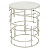 Jaipur Marble Top Side Table