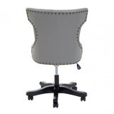 Walson Grey Leather Effect Office Chair
