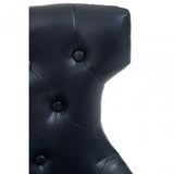 Walson Black Leather Effect Office Chair