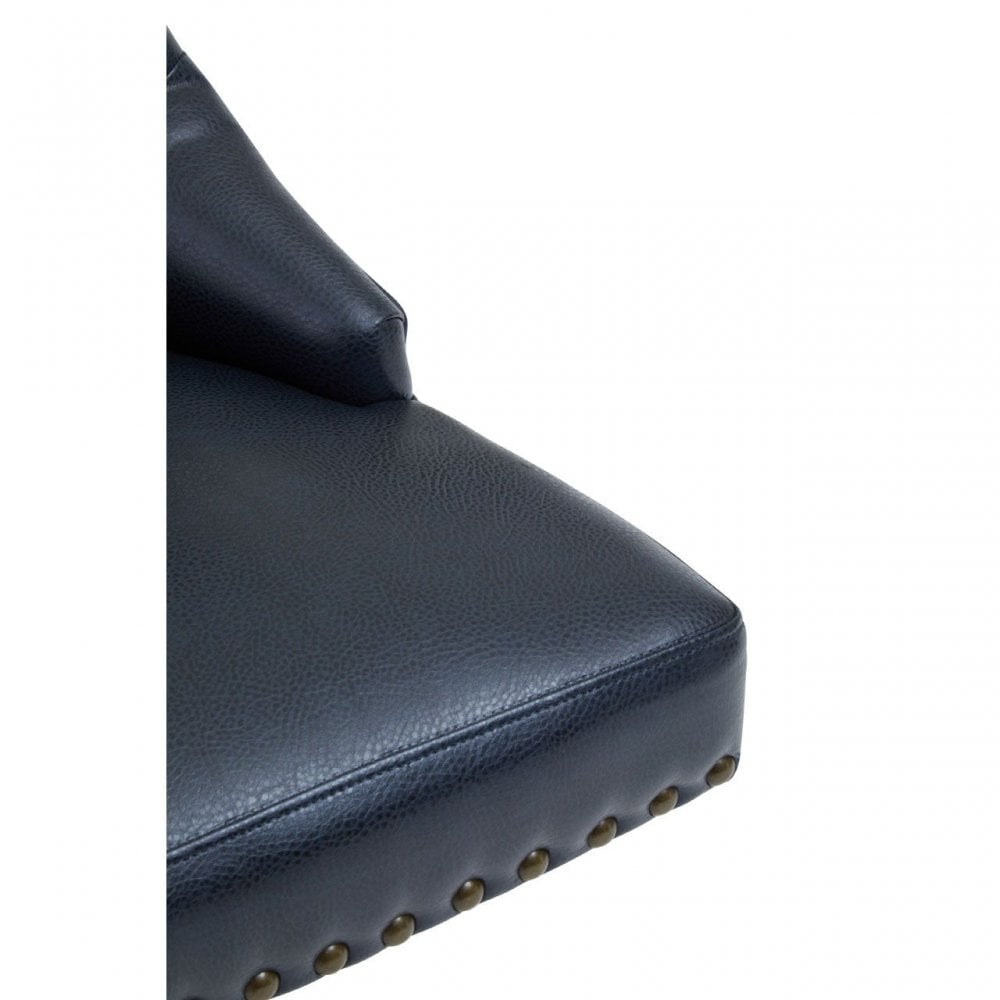 Walson Black Leather Effect Office Chair