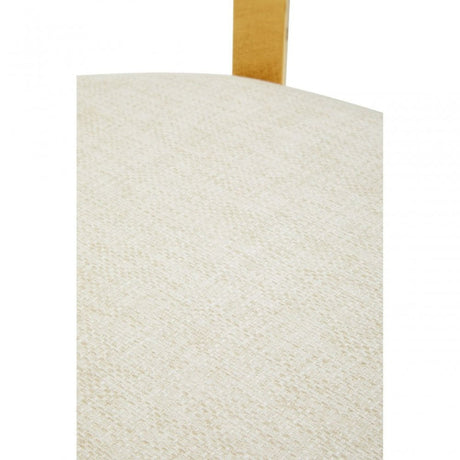 Azalea Natural And Gold Finish Chair