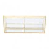 Clear Glass Makeup Organiser