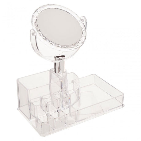 Cosmetic Organiser With Mirror
