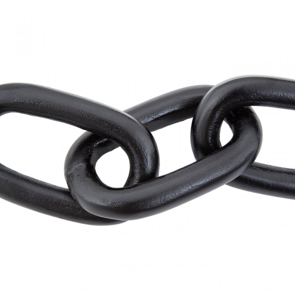 Prato Black Chain Sculpture