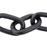 Prato Black Chain Sculpture
