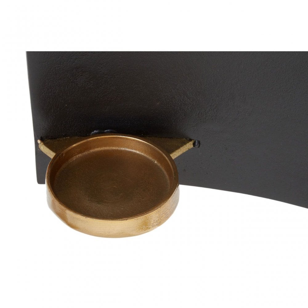 Daito Black Gold Candle Holder