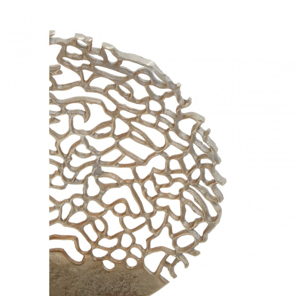 Daito Black Gold Round Sculpture