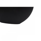 Daito Small Black Gold Round Vase